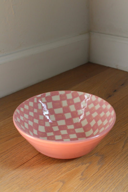 Pink Picnic Bowl